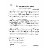 Det susar genom livets strid. Koral med variationer över psalm 109 / Bearb.Magnus Kilvén 